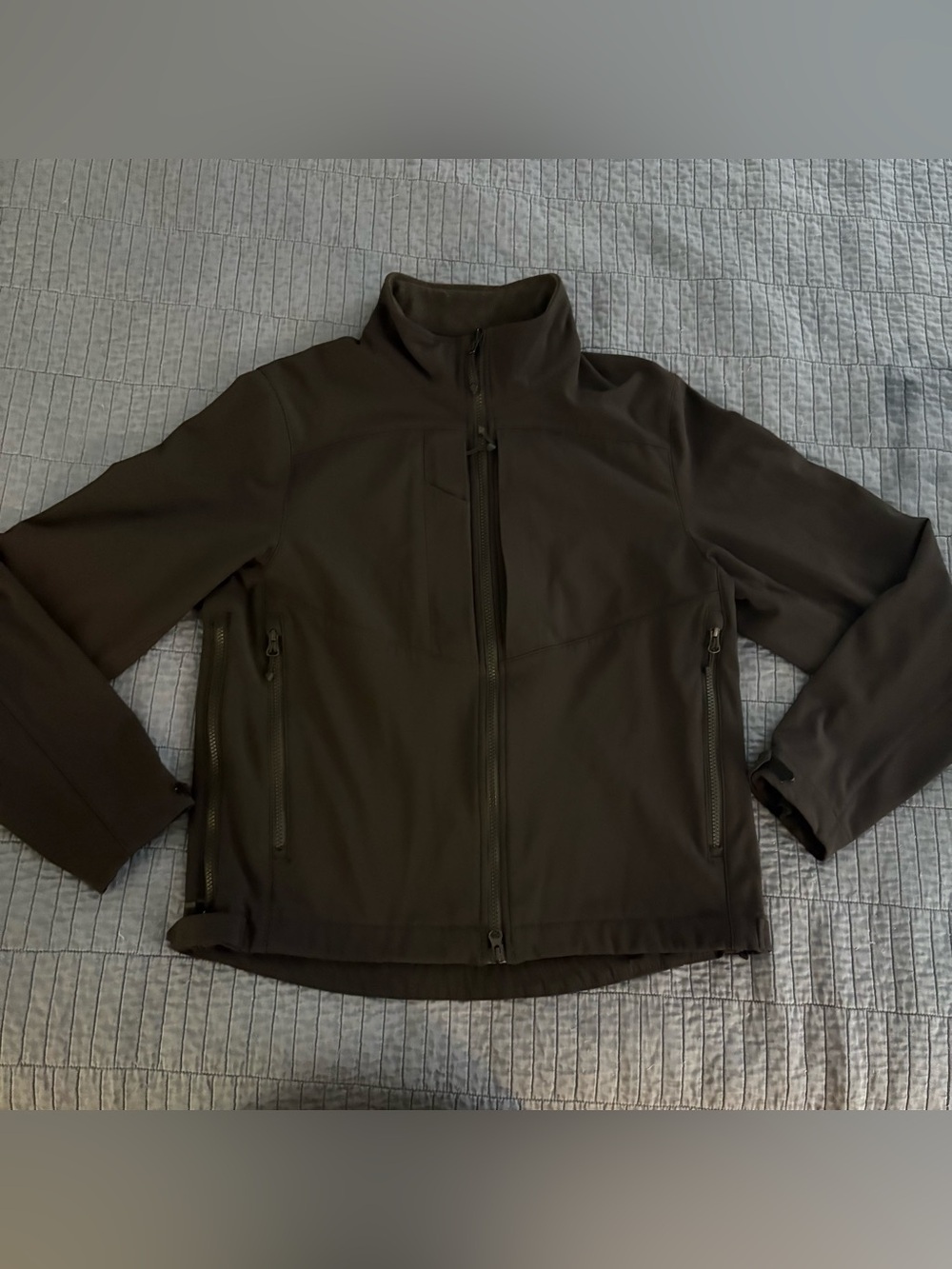 First Tactical Men’s Black Tactix Softshell Short Law Enforcement Jacket, Medium